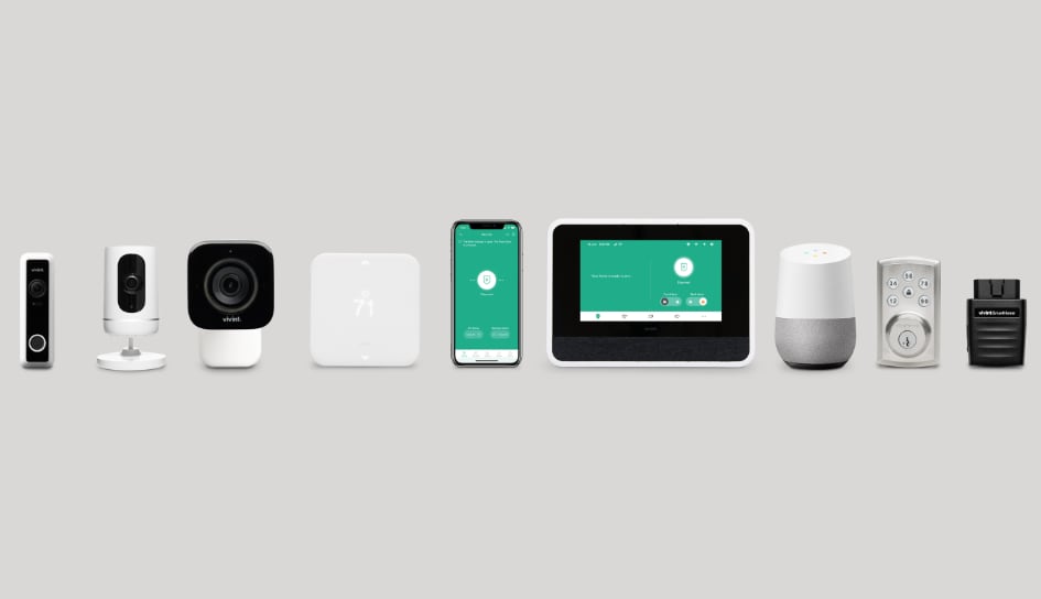 Vivint home security product line in Mobile